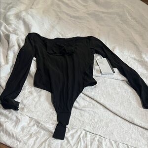lululemon athletica Black Long Sleeve turtleneck Bodysuit